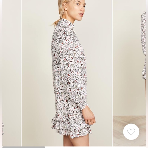 Frame smocked shift dress - size XS - Picture 4 of 9